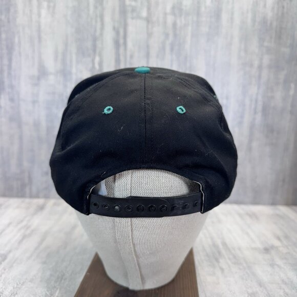 Vtg 90s Klaussner Racing Team Mike Wallace 90 Hat Cap Snap Back NASCAR Snap Back - Picture 4 of 7